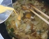 オクラとかぼちゃとキャベツのコク旨スープ作り方7写真