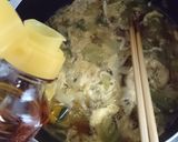 オクラとかぼちゃとキャベツのコク旨スープ作り方8写真