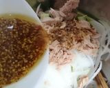 きゅうりとツナのマスタードサラダそうめん作り方6写真