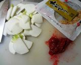 カブの浅漬け(梅おかか和え)作り方1写真
