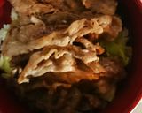 簡単牛卵丼作り方6写真
