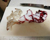 夏野菜とタコのエビマヨ作り方1写真