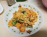 夏野菜とタコのエビマヨ作り方7写真