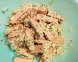 大豆衣で魚肉ソーセージの磯辺揚げ作り方3写真