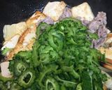 食べやすい！極薄ゴーヤチャンプルー作り方5写真