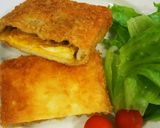 春巻きの皮で簡単カレーパン作り方10写真