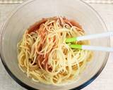 夏にはたらこの冷たいパスタ♪作り方4写真