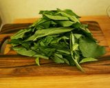ネバトロ！モロヘイヤと茗荷のさっぱり和え作り方1写真