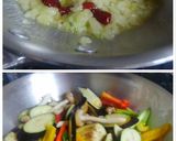 夏野菜のペペロンチーノ♪作り方5写真