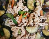 ＊なす&豚肉の中華風うま煮＊作り方6写真