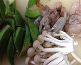 夏にはスタミナ♪イカとオクラの中華炒め作り方1写真