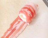 豚バラとうずら卵の肉巻きチーズ卵作り方7写真