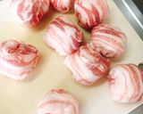 豚バラとうずら卵の肉巻きチーズ卵作り方8写真