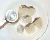 魚・たらと炒り卵の炒め物♪作り方2写真