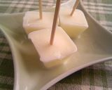 桃缶で☆ピーチミルク☆作り方3写真