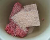 挽肉の海苔サンド揚げ作り方1写真