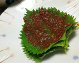 【常備菜】大葉のニンニク味噌漬け作り方4写真