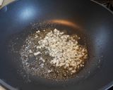 日中交流！めんつゆ味の空芯菜にんにく炒め作り方2写真