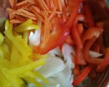 白菜の★かたやきそばのあんかけ★ランチ作り方1写真