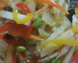 白菜の★かたやきそばのあんかけ★ランチ作り方9写真