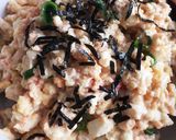 豆腐と卵のめんたい丼♪作り方7写真