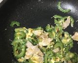ゴーヤと豚肉のタマゴ炒め作り方6写真
