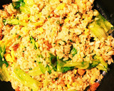 【冷凍炒飯アレンジ】簡単レタス炒飯作り方3写真