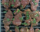 豚ヒレをチシャ菜を巻いて！甘辛韓国焼肉！作り方3写真