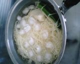 お鍋１つで簡単 納豆棒々鶏そうめん作り方2写真