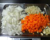 ズッキーニ麺de本格ボロネーゼ作り方1写真