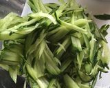 簡単材料2つ！ご飯が進むきゅうりめかぶ作り方1写真