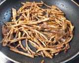 ごぼうの甘辛和え♪クセになる食感作り方4写真