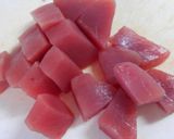 簡単！キノコとこんにゃく マグロの煮物♪作り方4写真