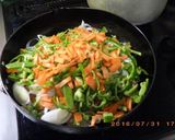 ケンミン食品　ヘルシーな焼ビーフン作り方3写真