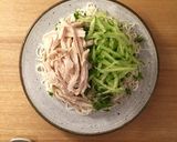 ダイエットに!棒棒鶏サラダ豆腐そうめん♡作り方2写真
