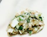 定番‼︎ジューシーな羽根つき餃子作り方4写真