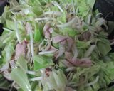 焼きそば　焼き肉のたれ＋バター味♪作り方5写真