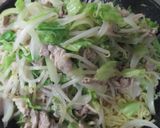 焼きそば　焼き肉のたれ＋バター味♪作り方7写真