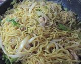 焼きそば　焼き肉のたれ＋バター味♪作り方9写真