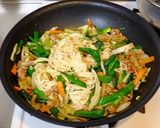お野菜たっぷり☆餃子な素麺ちゃんぷるー！作り方7写真
