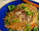 お野菜たっぷり☆餃子な素麺ちゃんぷるー！作り方11写真