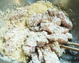 適当旨レシピ☆ささみのゆかりマヨカツ作り方4写真