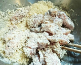 適当旨レシピ☆ささみのゆかりマヨカツ作り方4写真