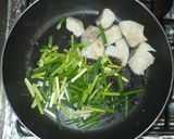 魚・たらと炒り卵の炒め物♪作り方7写真