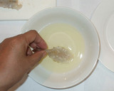 エビ・黒ゴマの蒸し物♪簡単電子レンジで♪作り方5写真