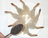 エビ・黒ゴマの蒸し物♪簡単電子レンジで♪作り方6写真