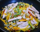 ダイエット！オクラのシャンタン野菜炒め作り方2写真