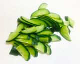 きゅうりとみょうがのお味噌汁作り方1写真