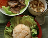 トムヤンクンの素を使い、簡単ガパオ風飯作り方4写真