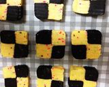 ブラックココアでアイスボックスクッキー作り方8写真